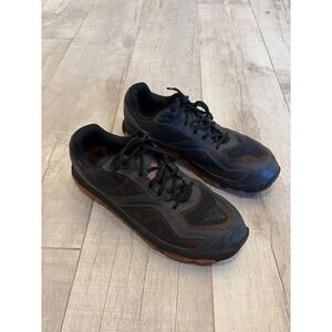 Red Wing 6338 CoolTech Athletics Mens Black Orange Safety Toe Work Shoes 11.5 D